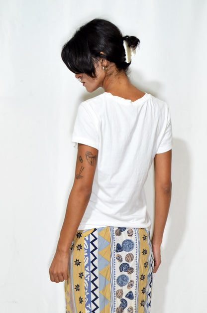 "Calvin Klein" White Vintage Original T-shirt
