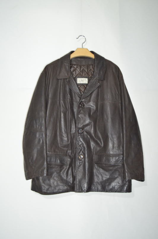 Brown Genuine Leather Jacket