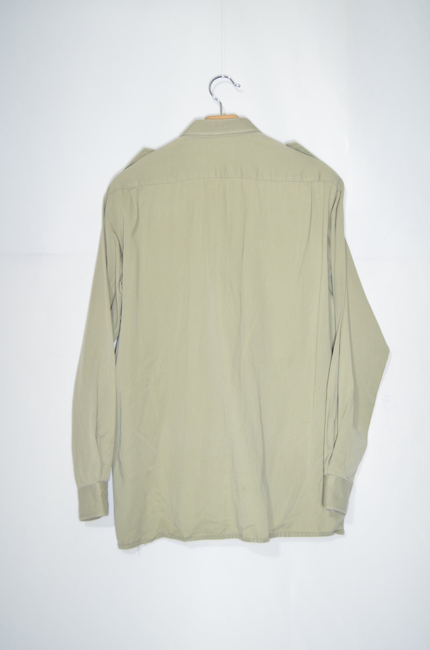 Beige Safari Casual Shirt