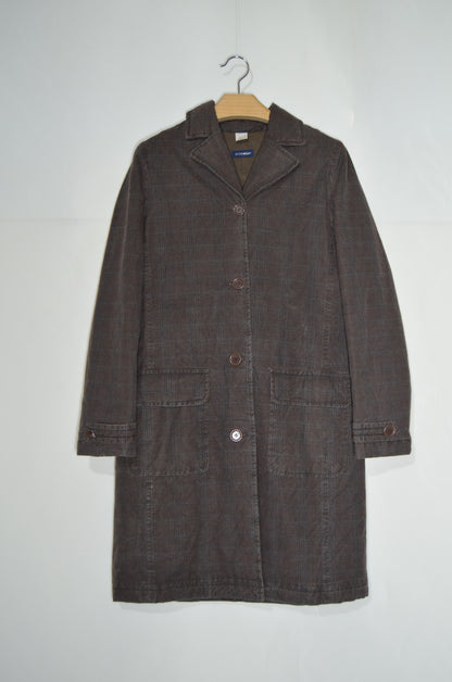 Brown Checkered Coat