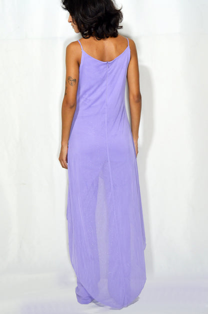 Vintage Purple Sparkly Jumpsuit