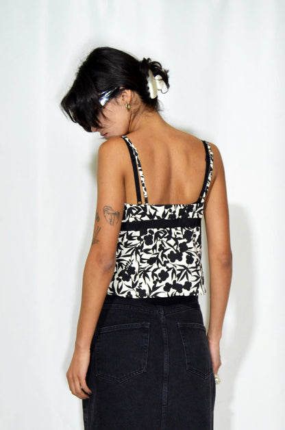 "Tara Jarmon" Vintage Floral Top