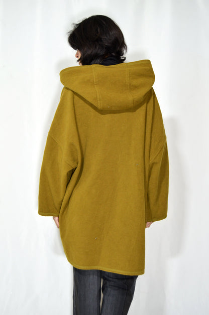 Mustard Wool Vintage Coat