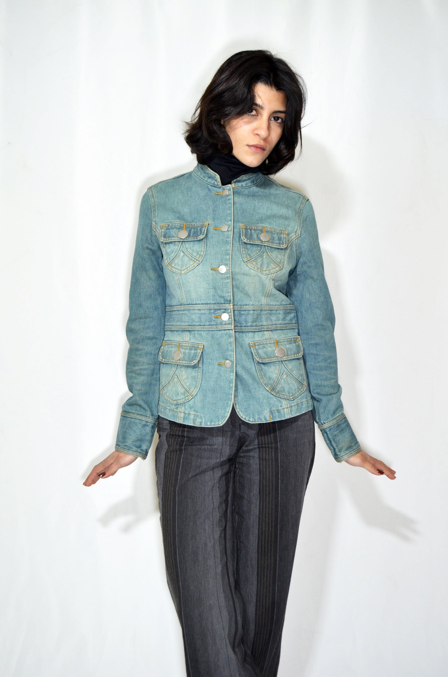 Blue Vintage Denim Jacket