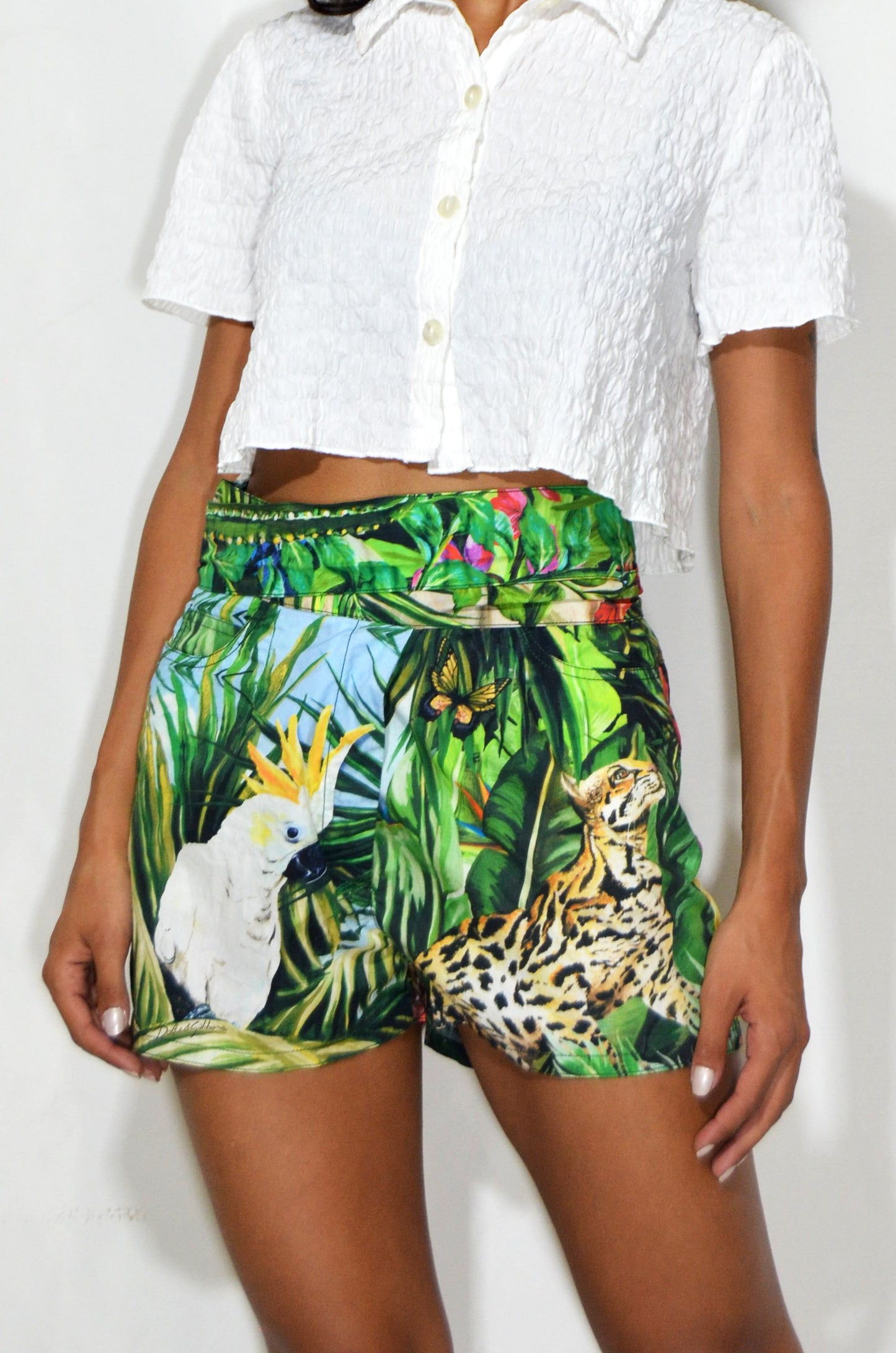 Vintage "Dolce & Gabbana" Printed Short