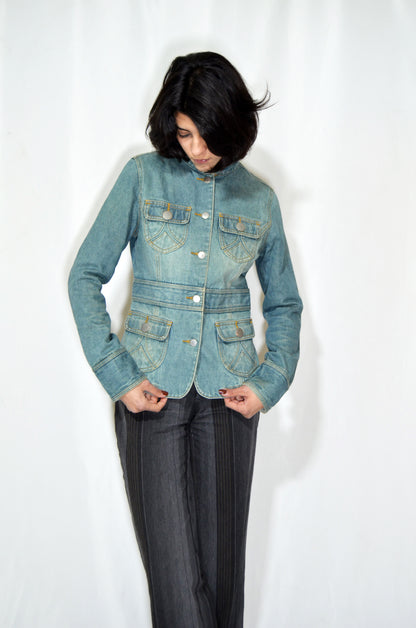 Blue Vintage Denim Jacket