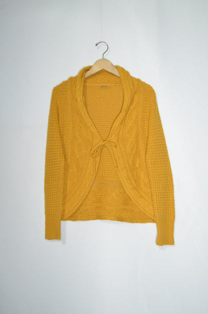 Yellow Knitted Sweater