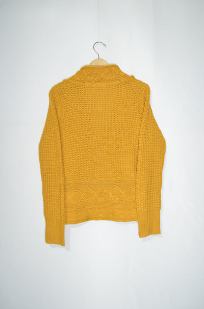 Yellow Knitted Sweater