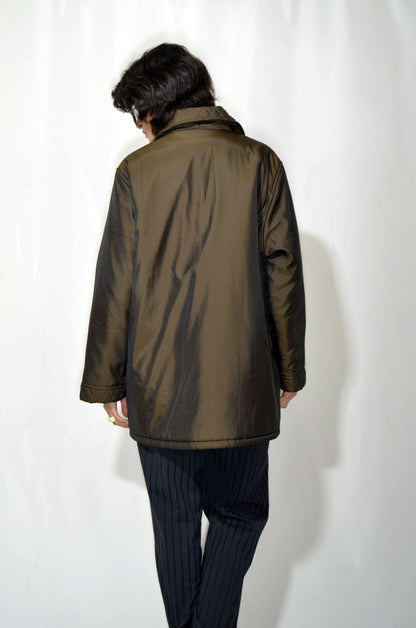 Khaki Vintage Rain Coat