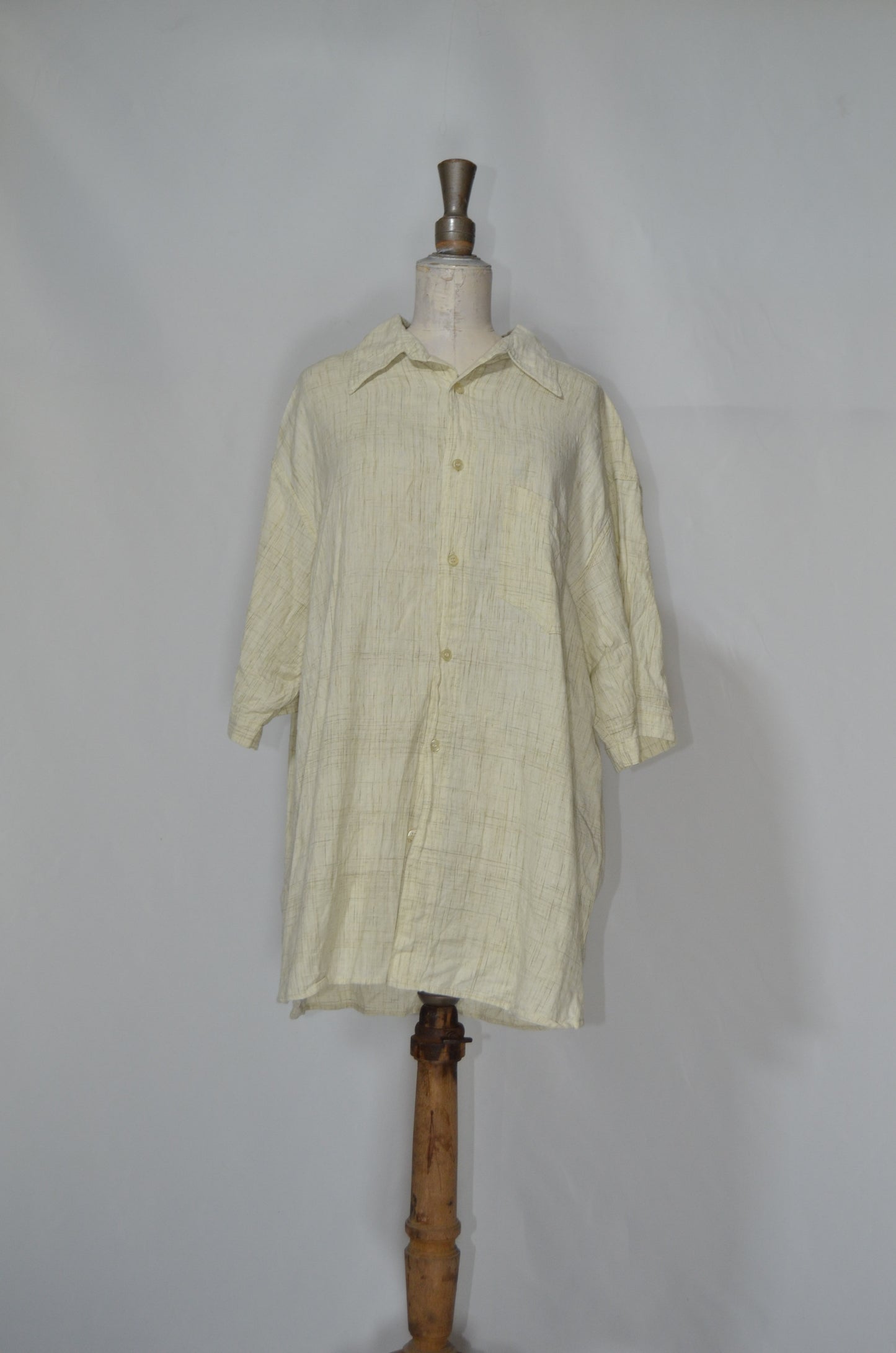 Beige Linen Shirt