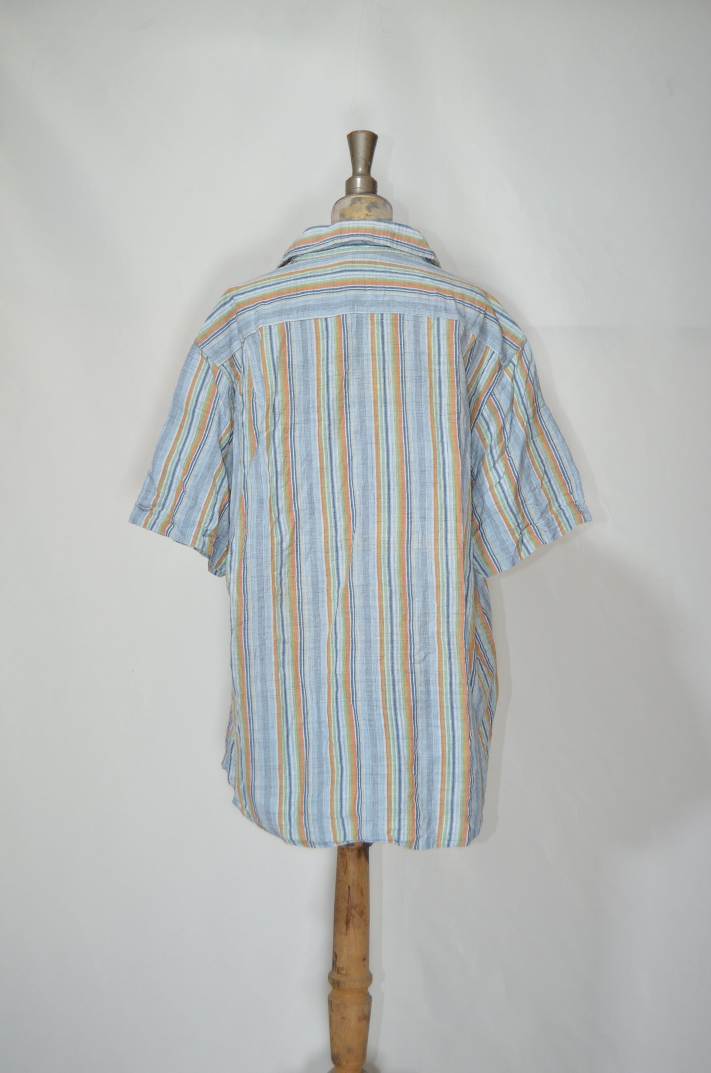 Colorful Stripped Linen Shirt