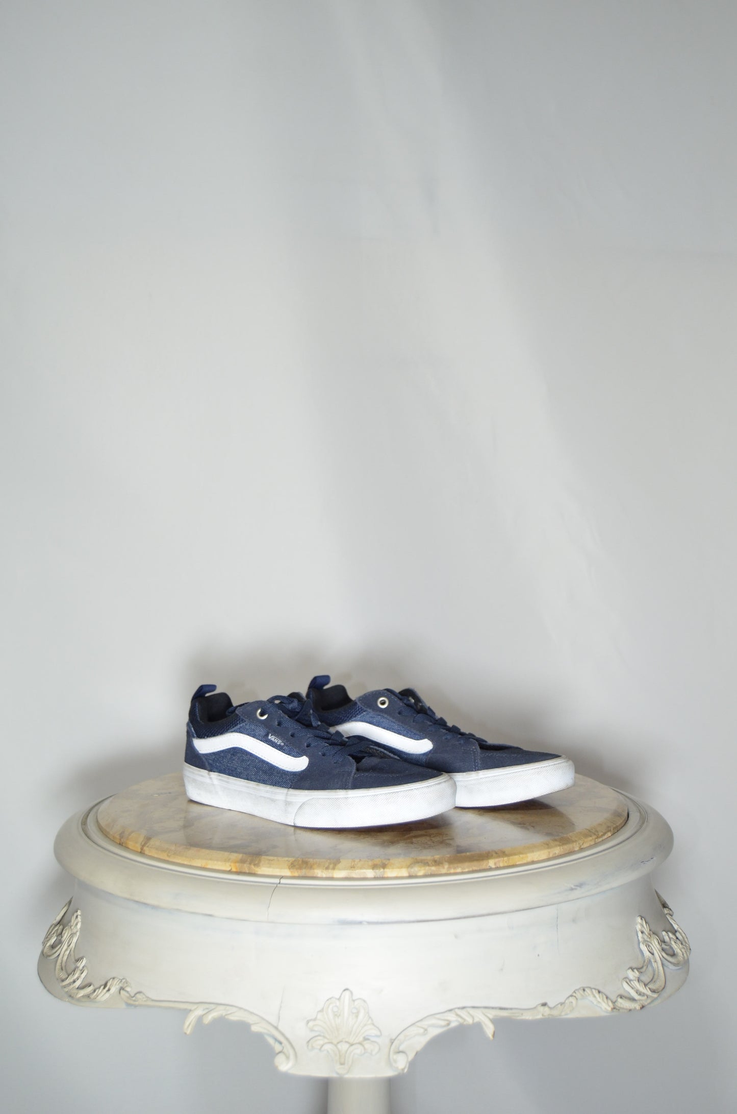 "Vans" Blue & White Classic Sneakers