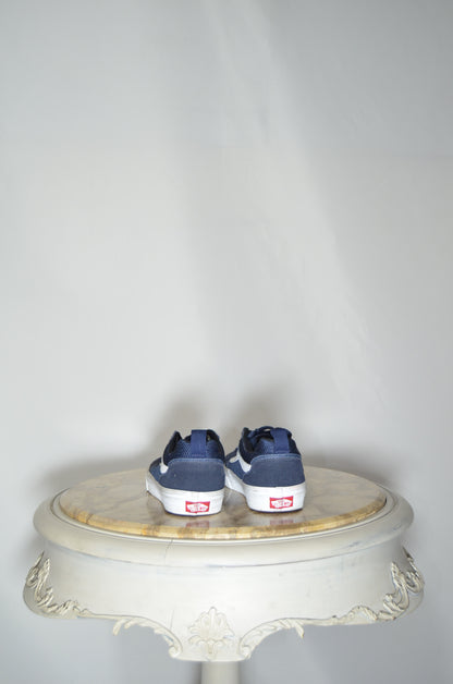 "Vans" Blue & White Classic Sneakers