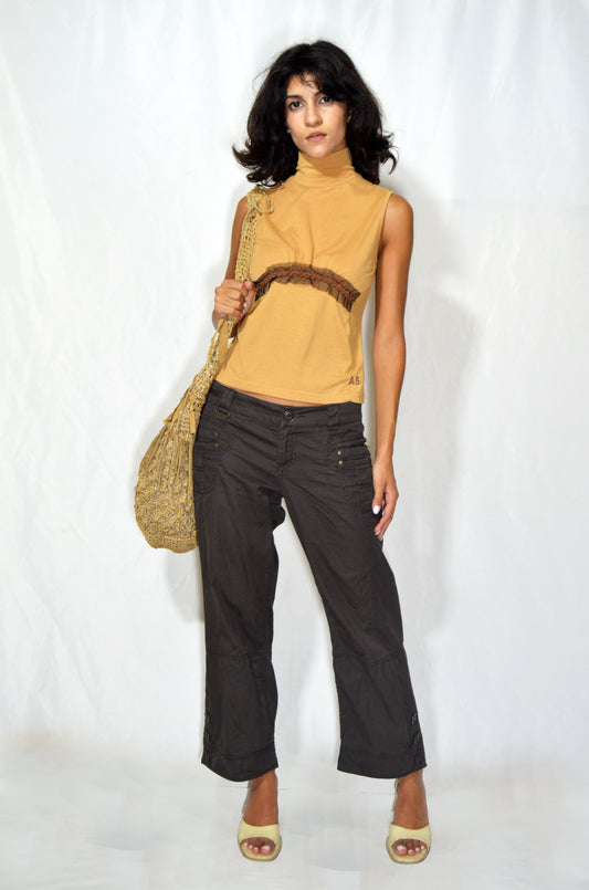 Vintage Brown Utility Pants