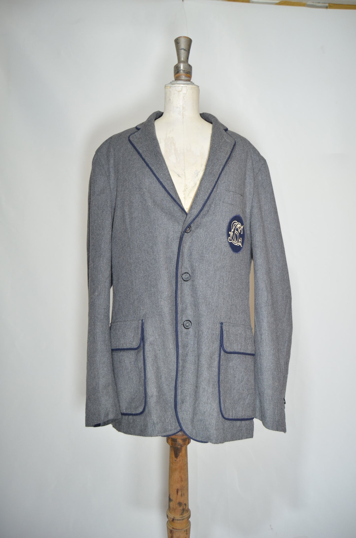 Grey School Esthetics Tailored Jacket