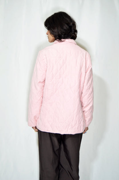 Pink Vintage Raincoat Jacket