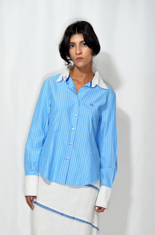 "Burberry" Blue Vintage Shirt