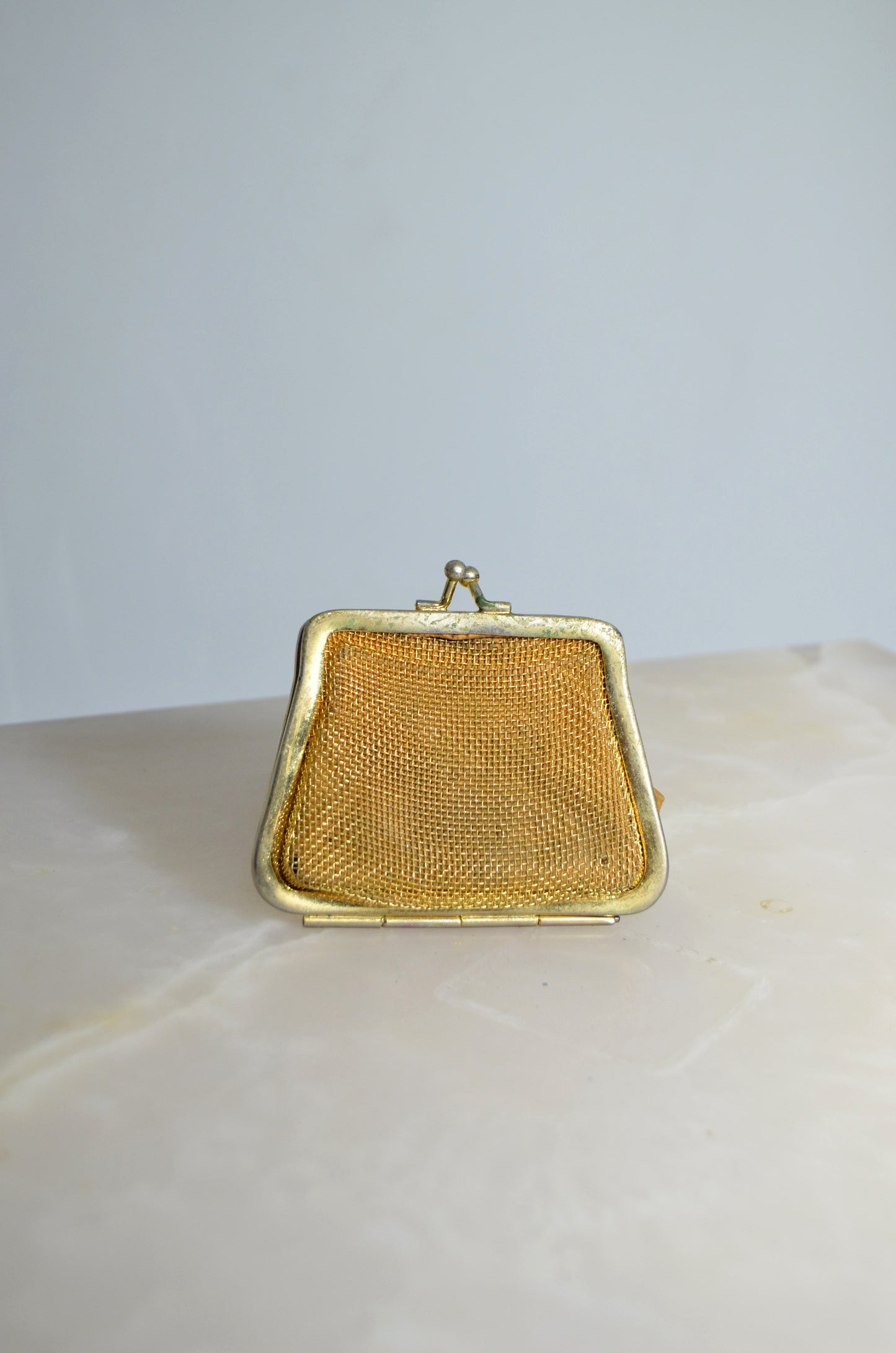 Gold Vintage Copper Mini Clutch