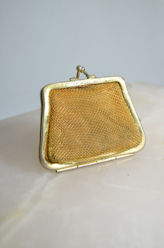 Gold Vintage Copper Mini Clutch