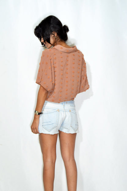 "Replay" Light Blue Vintage Denim Shorts