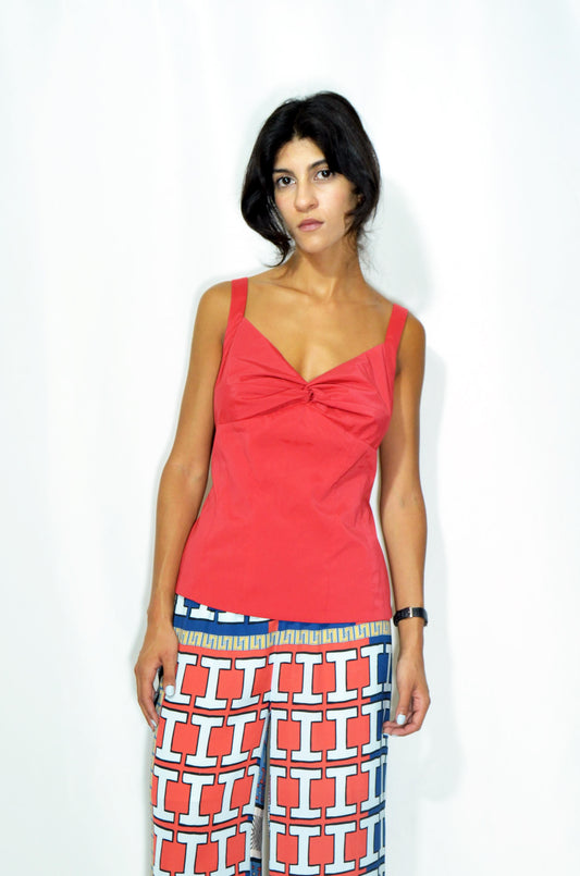 Red Vintage Top