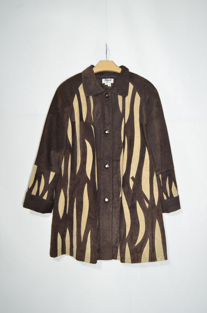 Brown Suede Coat