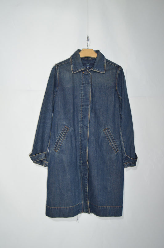 "Gap" Blue Denim Coat