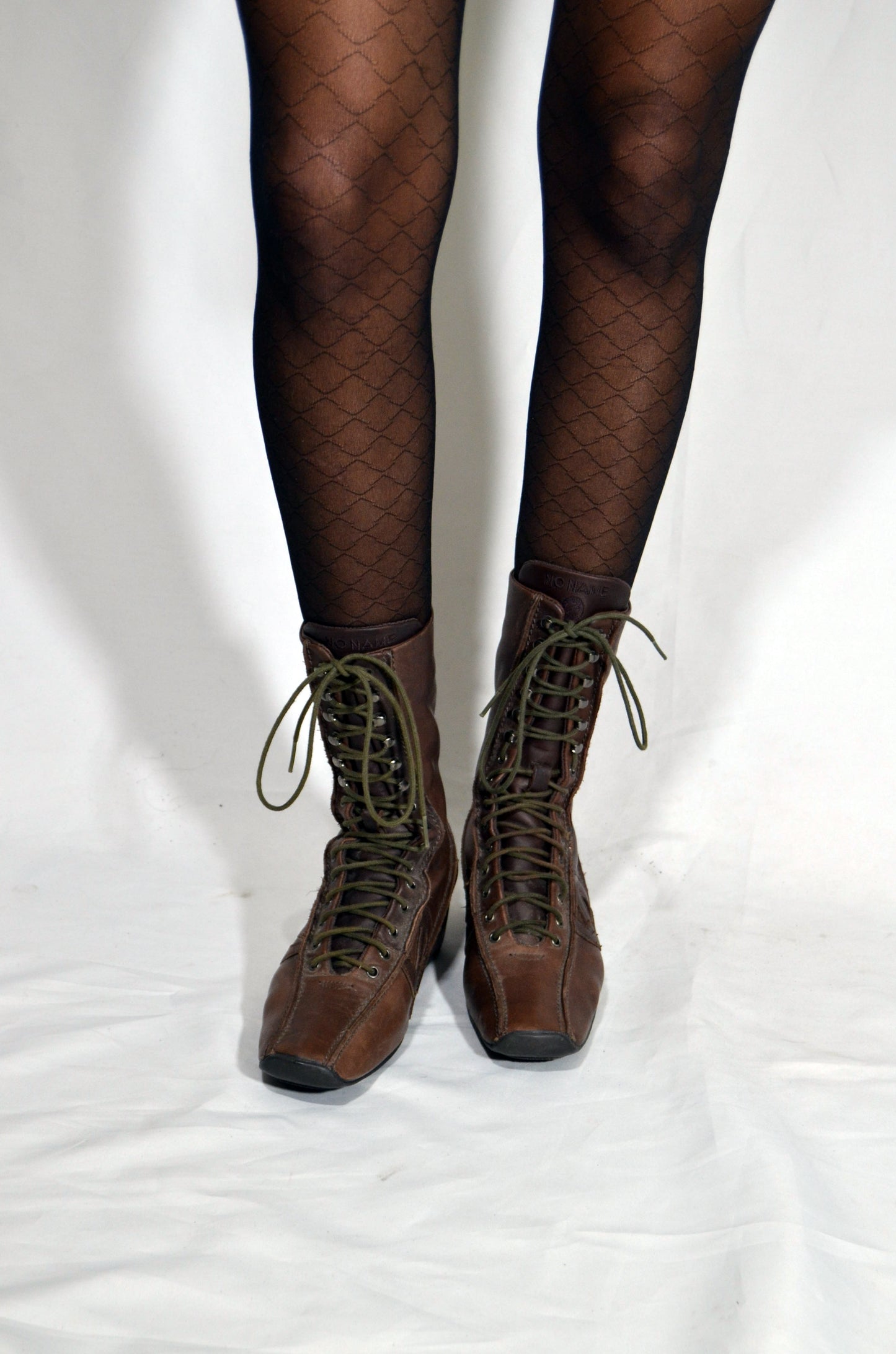 "No Name" Brown Leather Vintage Boots