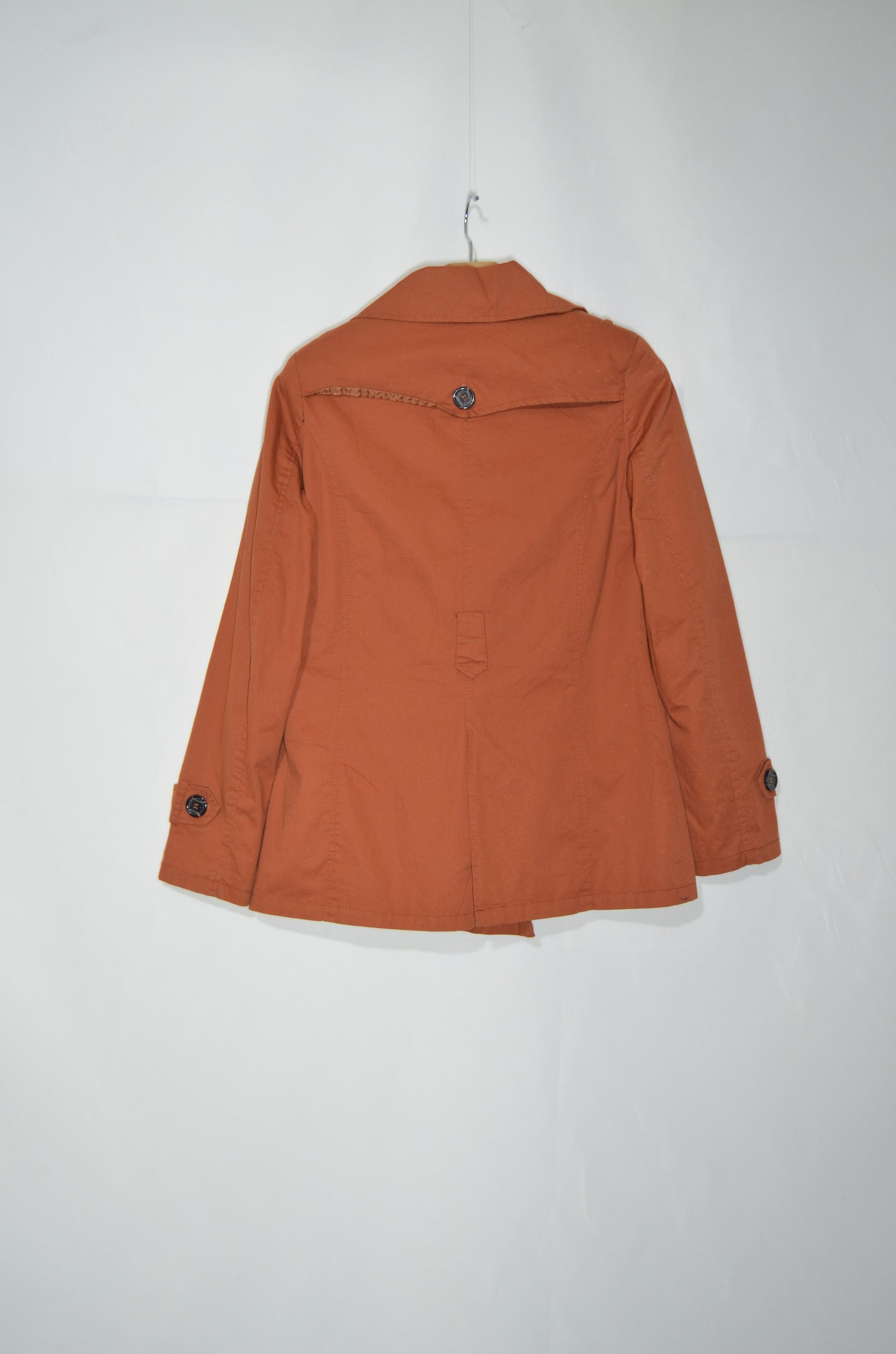 Orange Trench Coat