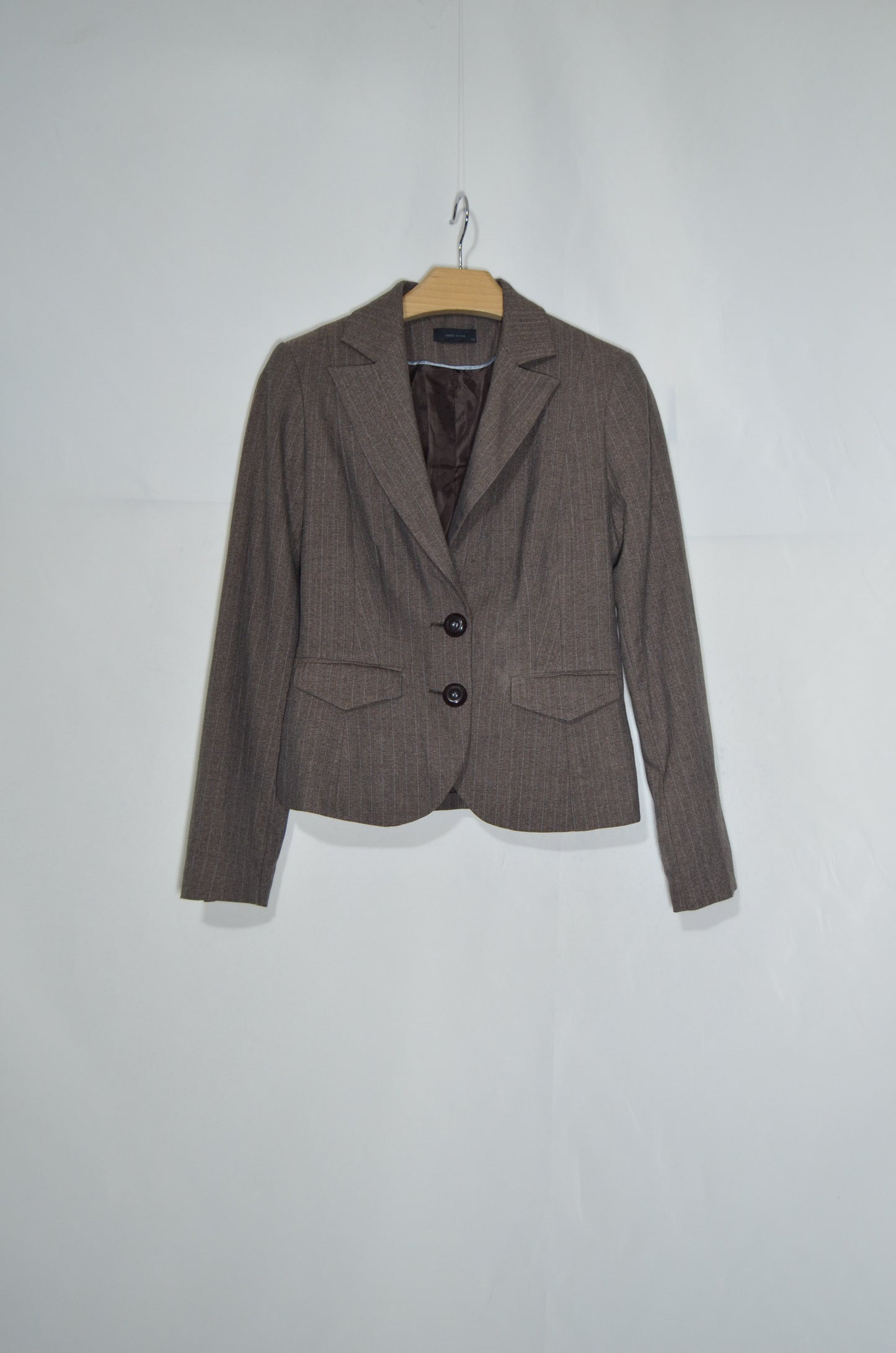 Brown Short Tailored Jacket