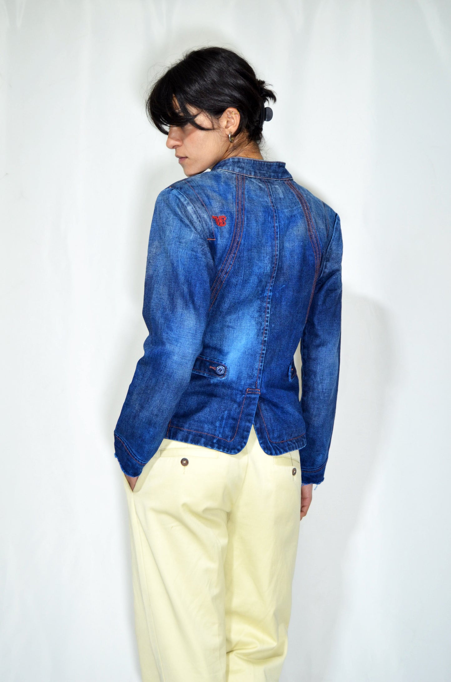 "Pepe Jeans" Blue Vintage Denim Jacket