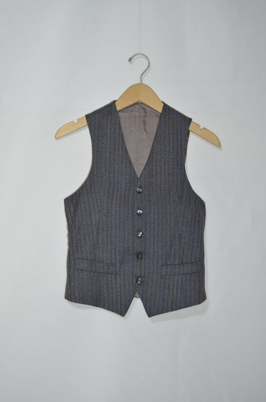 Grey Wool Gilet