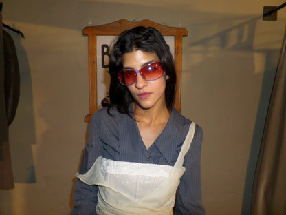 Purple Tinted Sunglasses