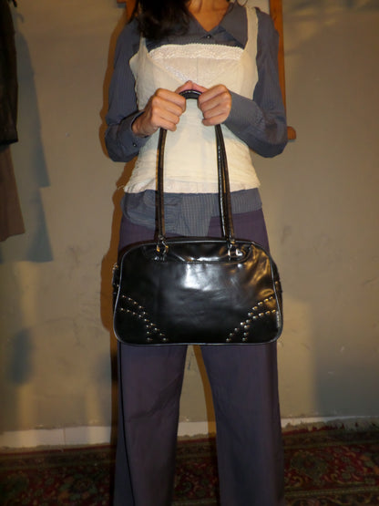 Studded Leather Bag
