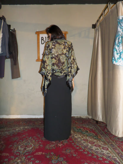 Long Pencil Skirt With Slit