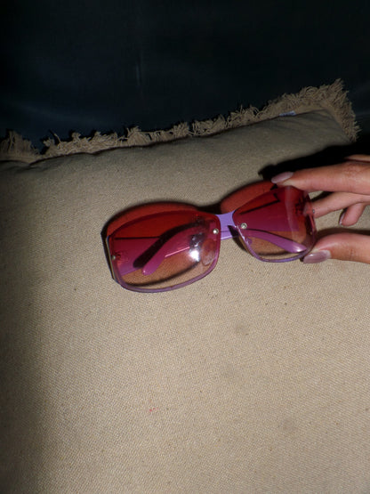 Purple Tinted Sunglasses