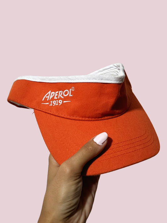 Authentic Aperol 1919 Orange Visor Cap