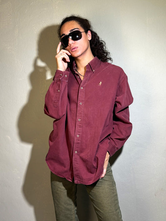 Marlboro Classics Burgundy Shirt