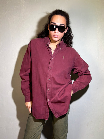 Marlboro Classics Burgundy Shirt