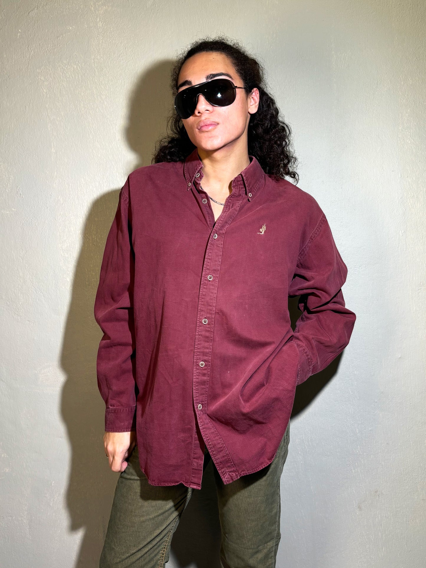 Marlboro Classics Burgundy Shirt