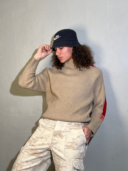 Crossby Ribbed Knit Sweater