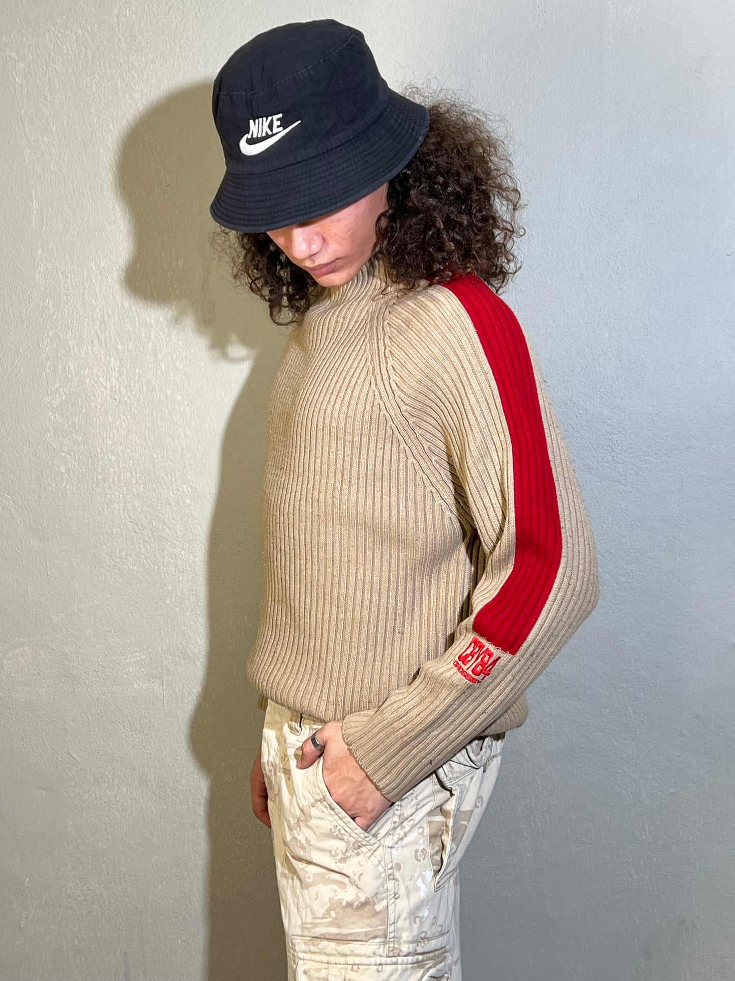 Crossby Ribbed Knit Sweater