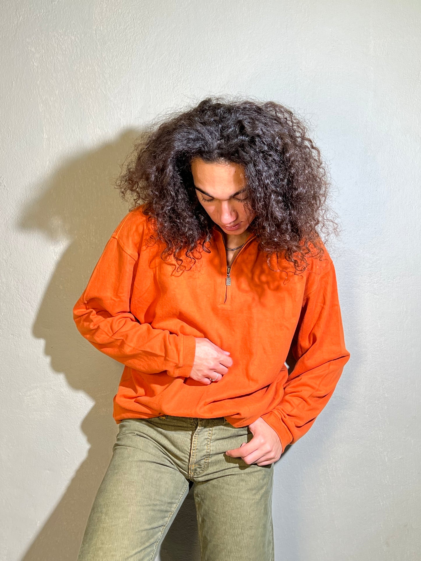 Vintage Half-Zip Sweatshirt